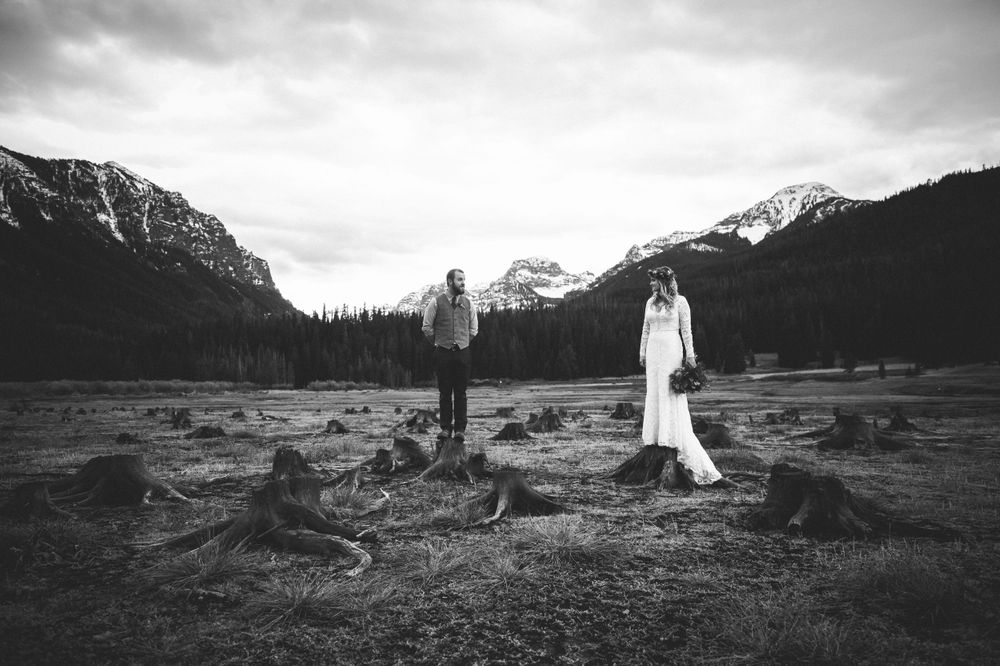 Kacie Q Photography Bozeman, Montana Wedding