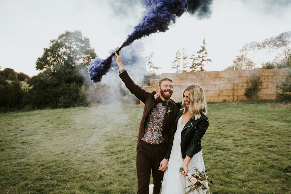 Best Smoke Bomb Photography - Rosie Kelly Photography