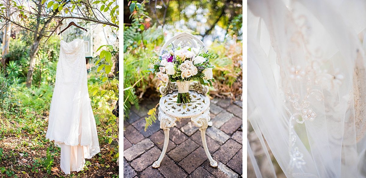 sequoia national park three rivers white horse inn wedding dress bouquet