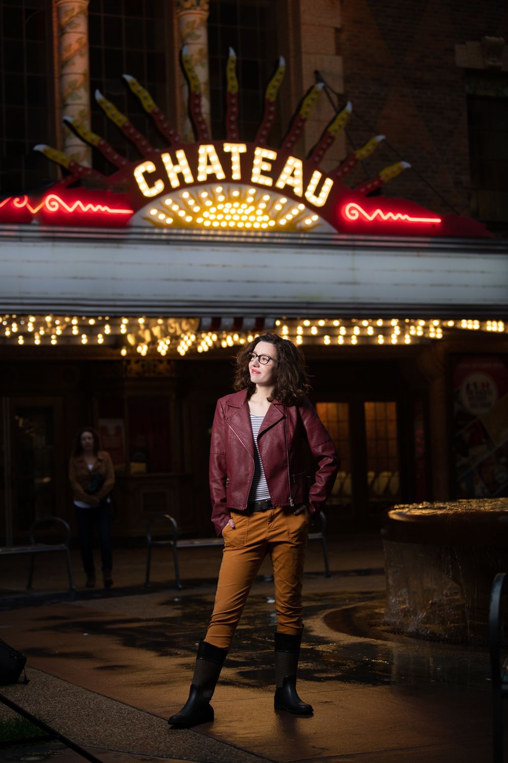 Old movie theaters, Chateau Theatre, Downtown Rochester, French Beret
