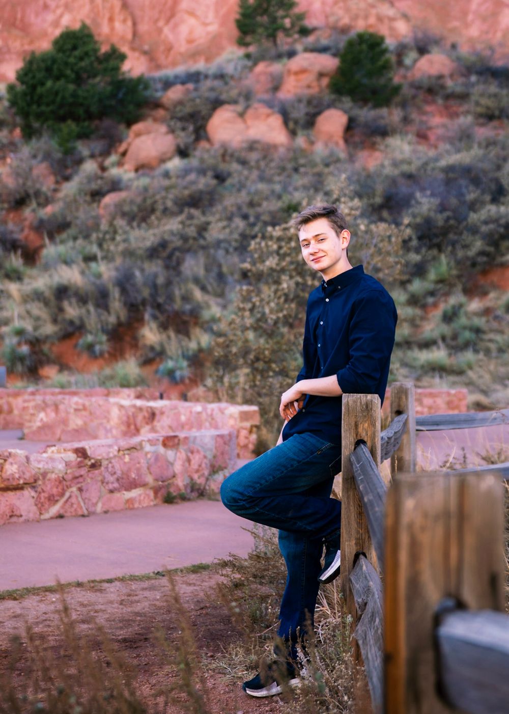 Garden of the Gods Senior Session