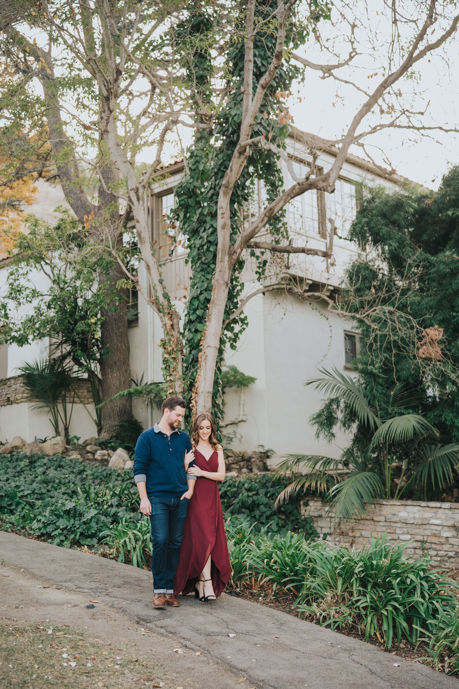palos verdes engagement photo