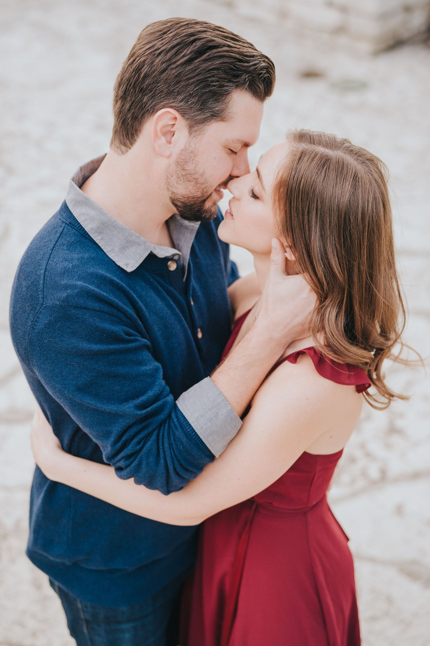 palos verdes engagement photo