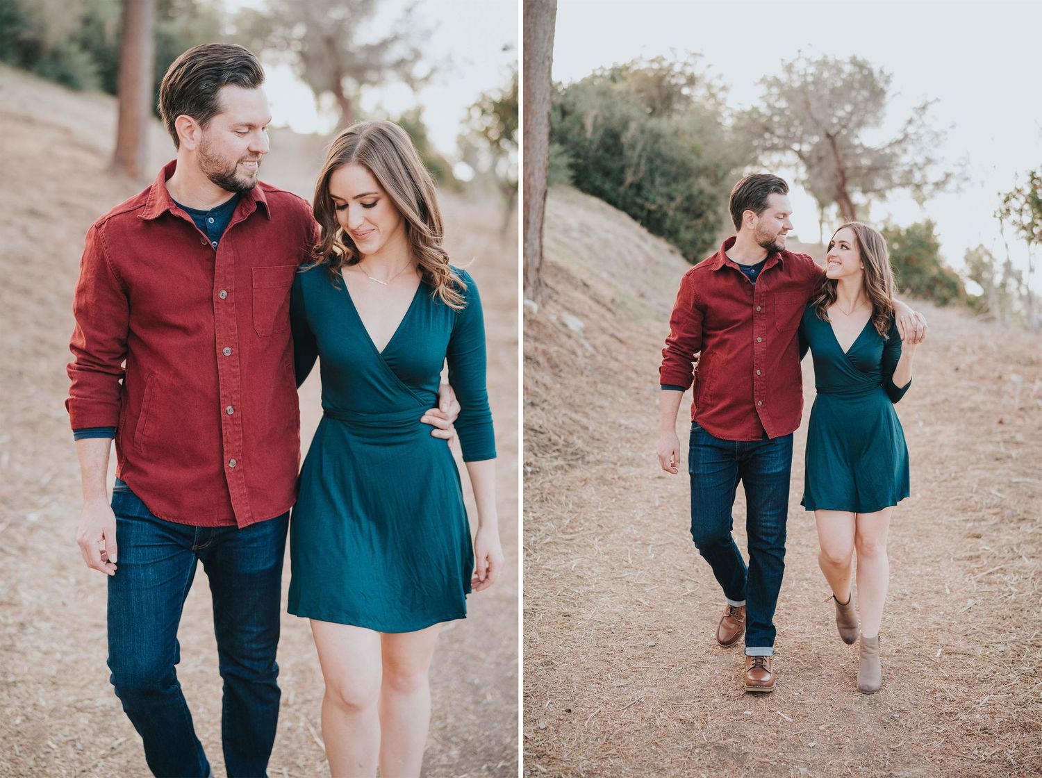 palos verdes engagement photo