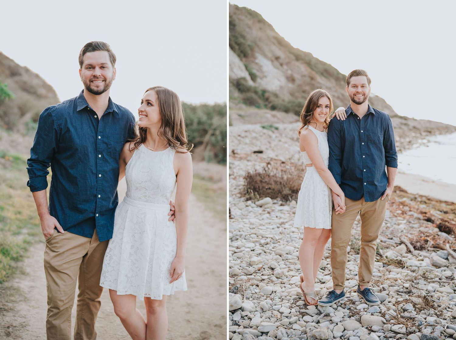 palos verdes engagement photo