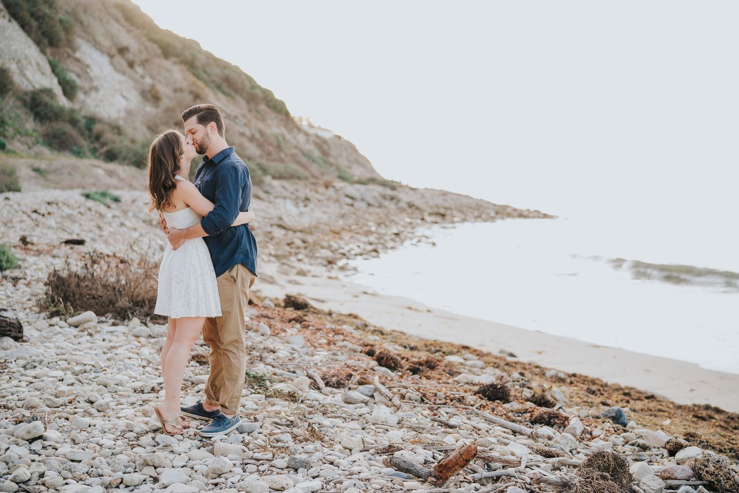 palos verdes engagement photo