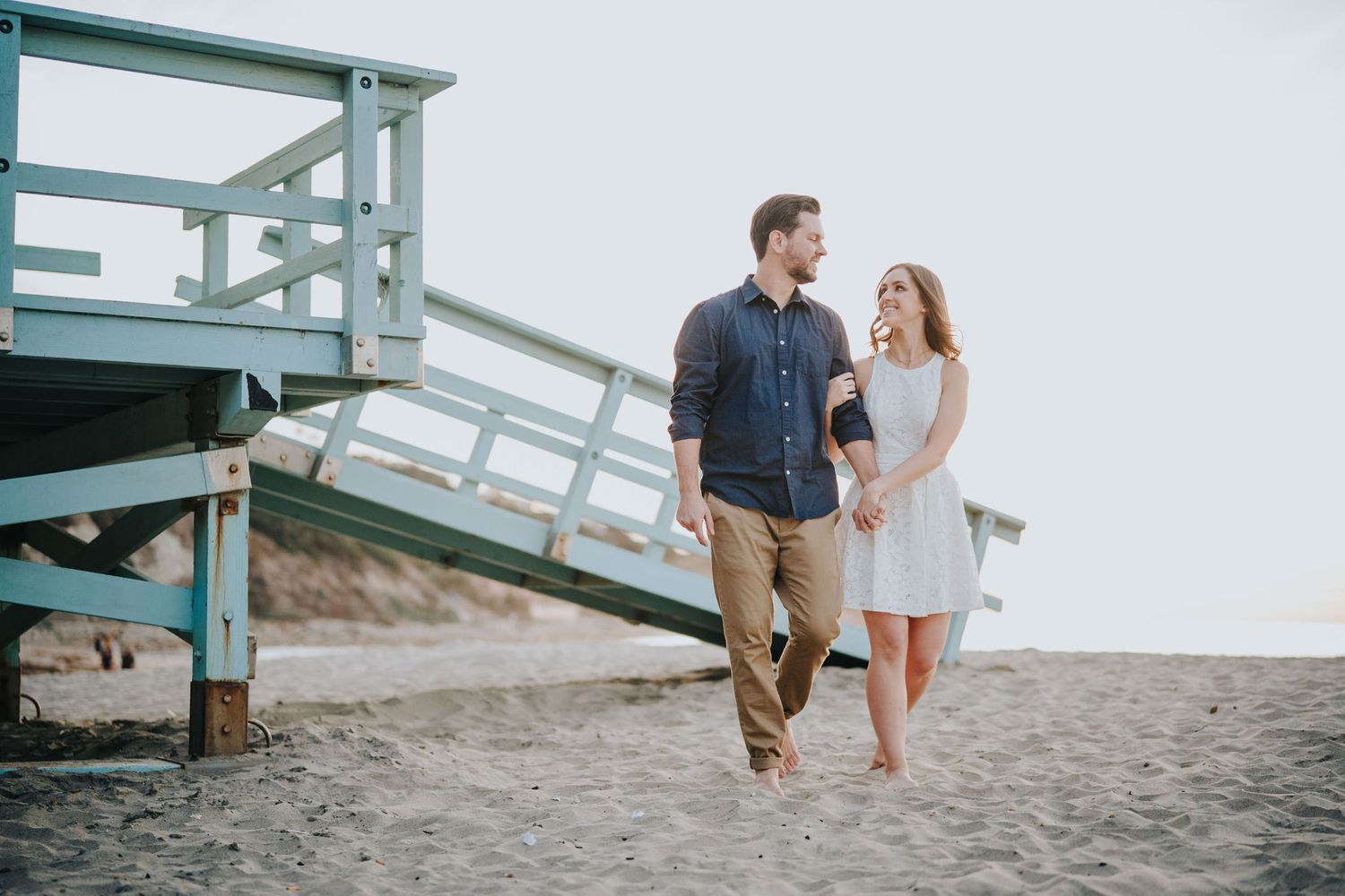 palos verdes engagement photo