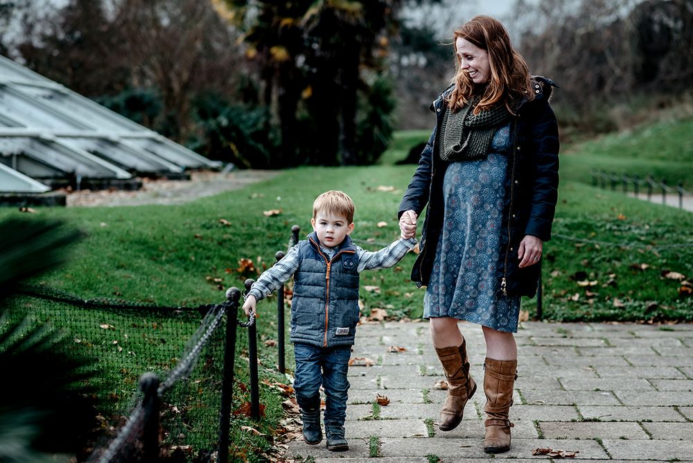 winter family photography London