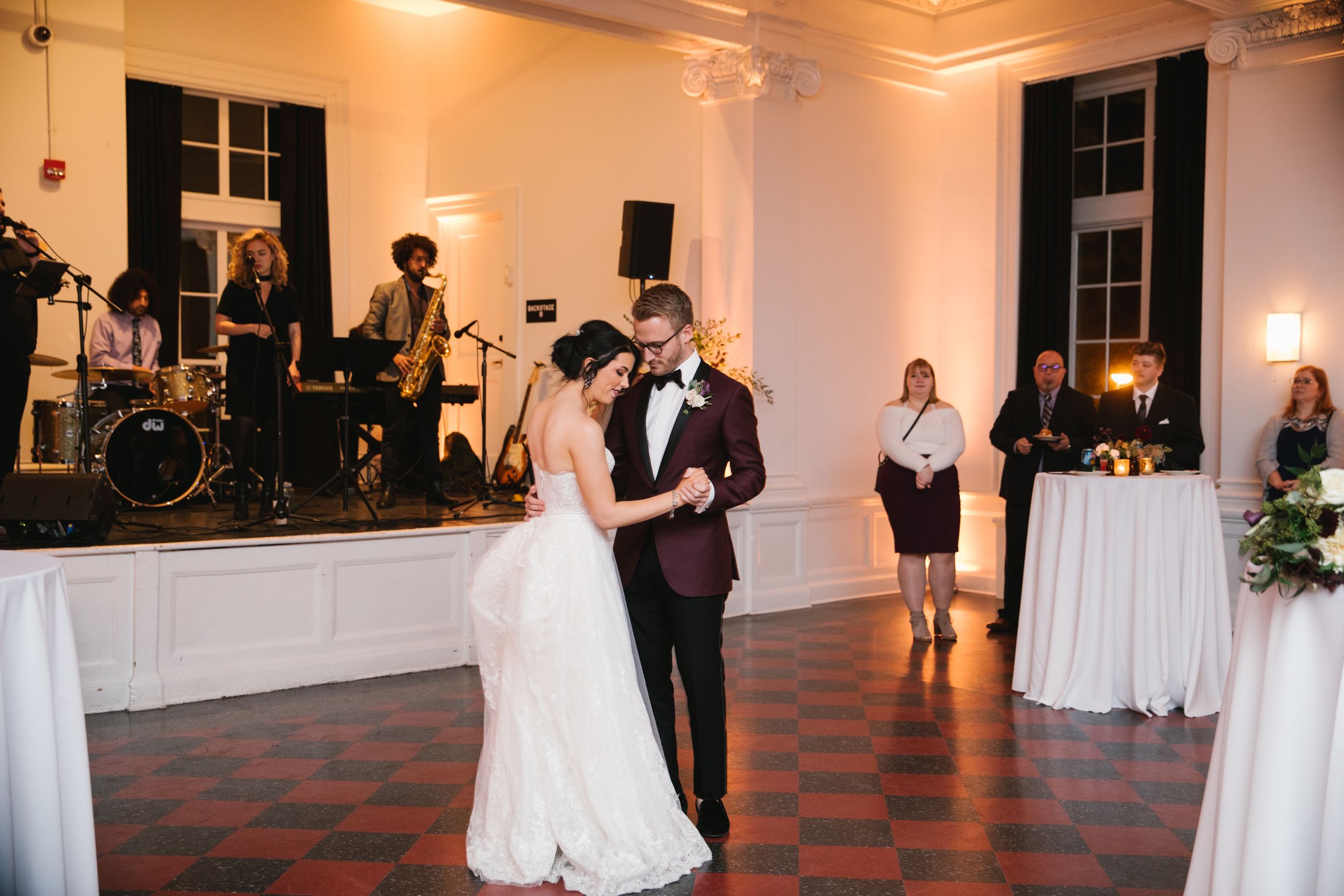 first dance in hall with live band toronto