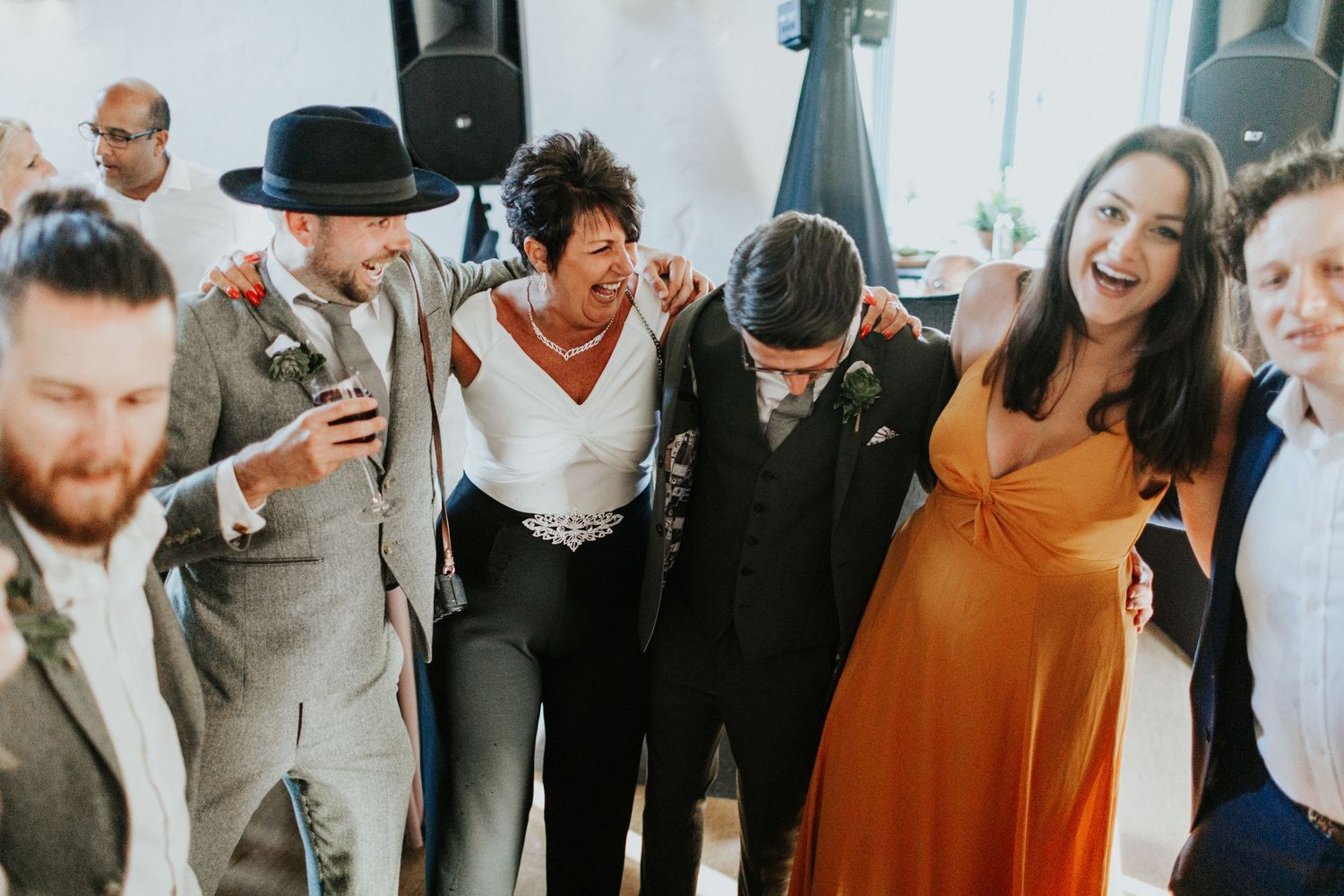 dance floor priston mill wedding