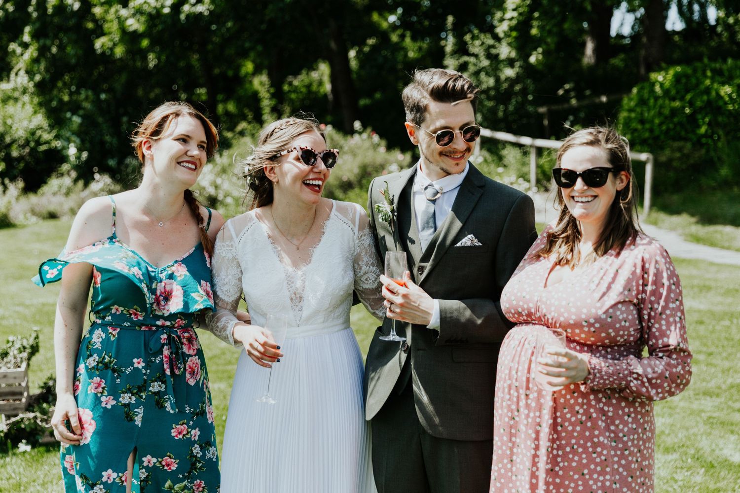 priston mill wedding group shots