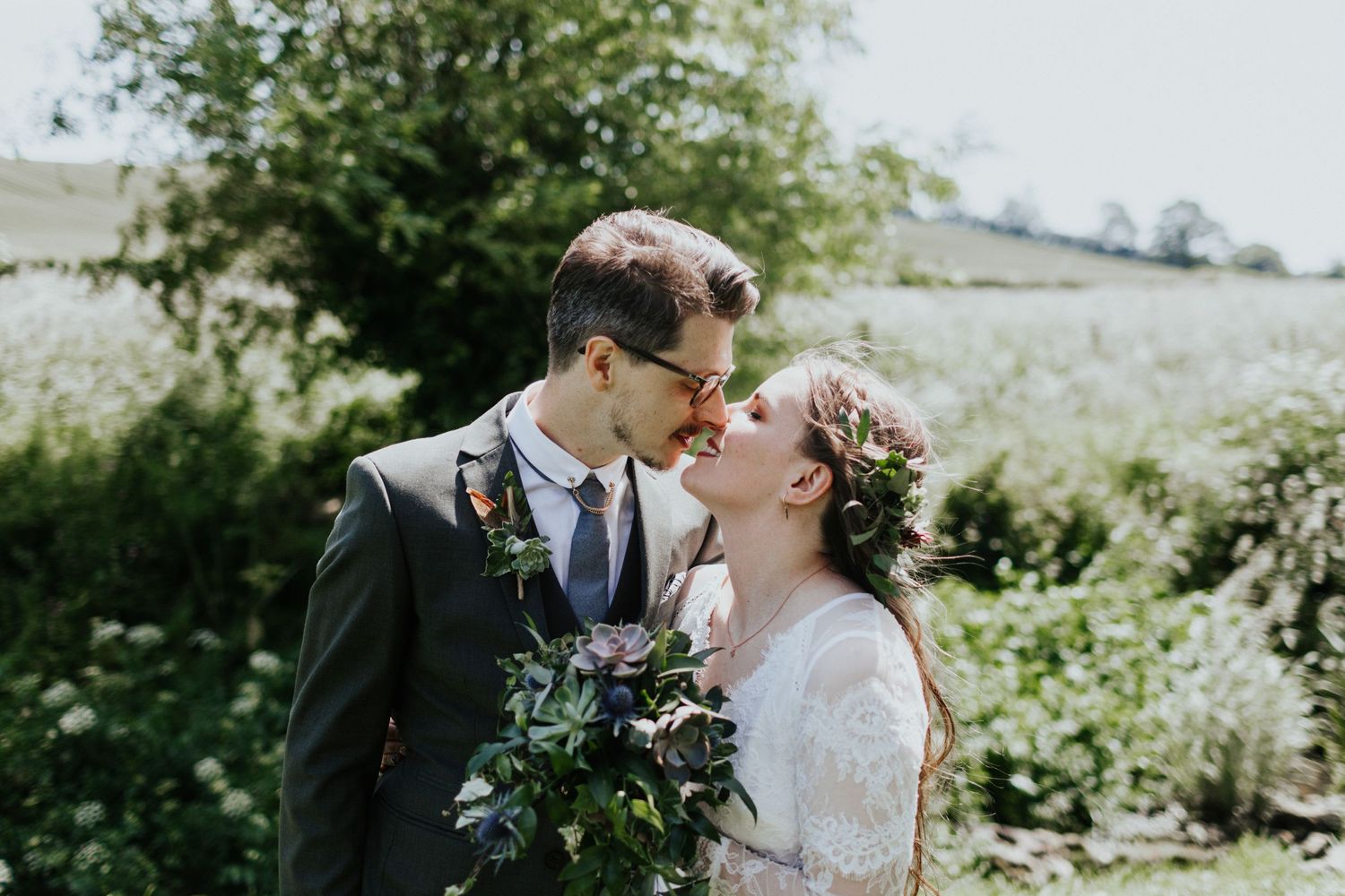 priston mill wedding couples portrait