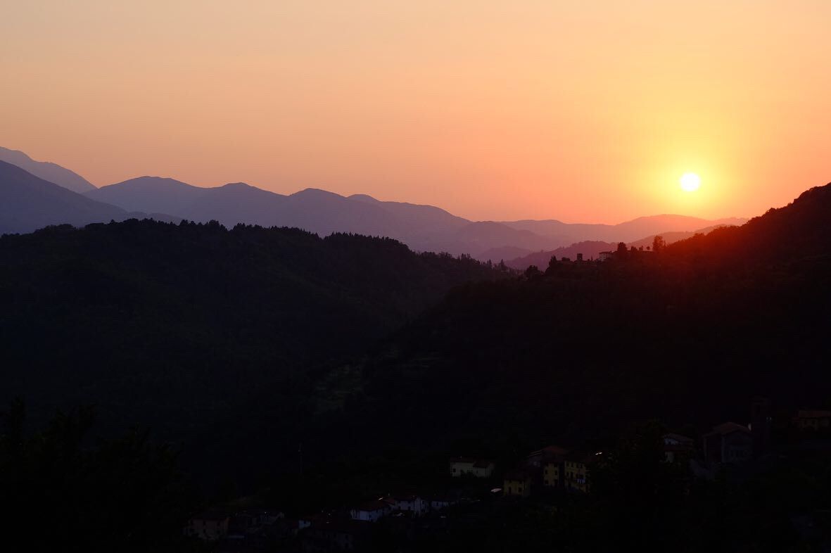 skyscape in Northern Tuscany