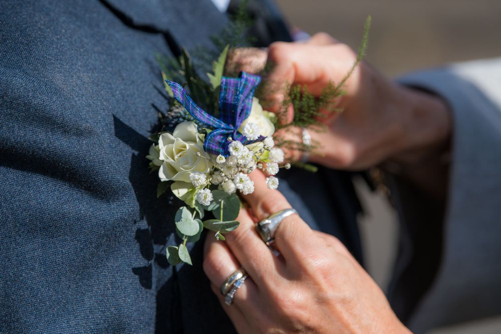 RAF Flowers at a wedding, Long Crendon manor - Robert Nelson Wedding Photography