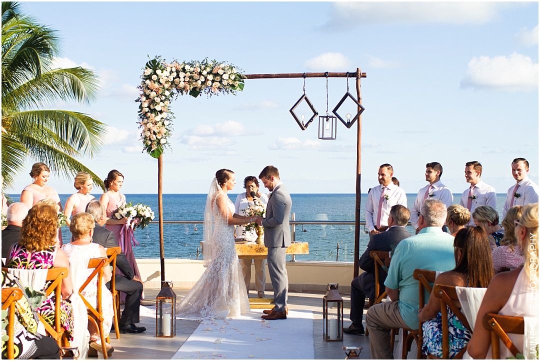 dreams riviera cancun wedding photos 17