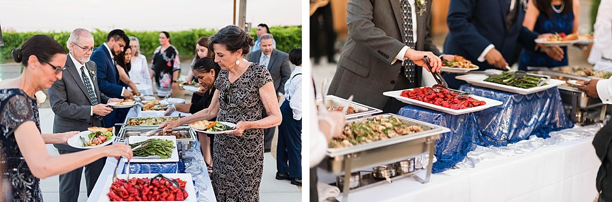 Central Valley California vineyard wine country destination wedding reception