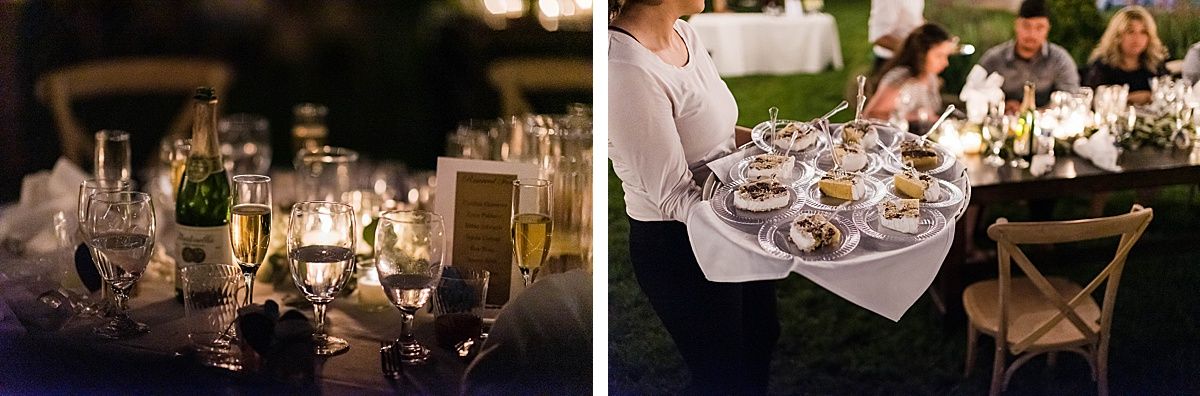 Central Valley California vineyard wine country destination wedding reception