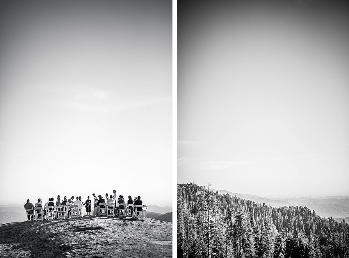 sequoia national beetle rock wedding adventure destination