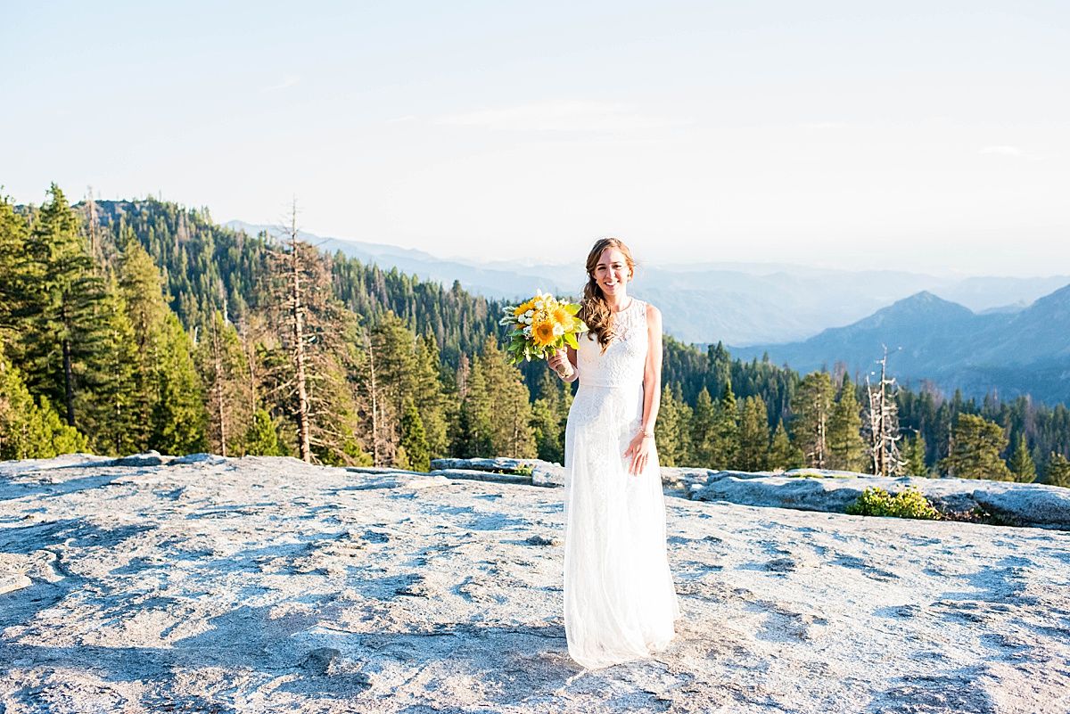 sequoia national beetle rock wedding adventure destination