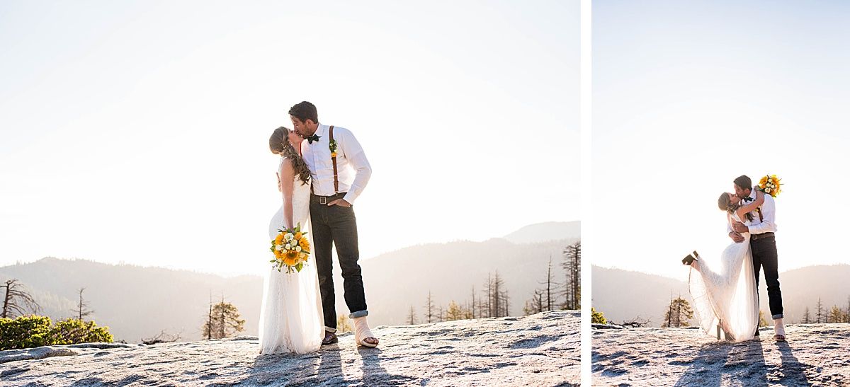 sequoia national beetle rock wedding adventure destination
