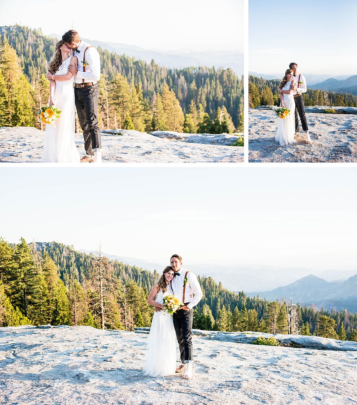 sequoia national beetle rock wedding adventure destination