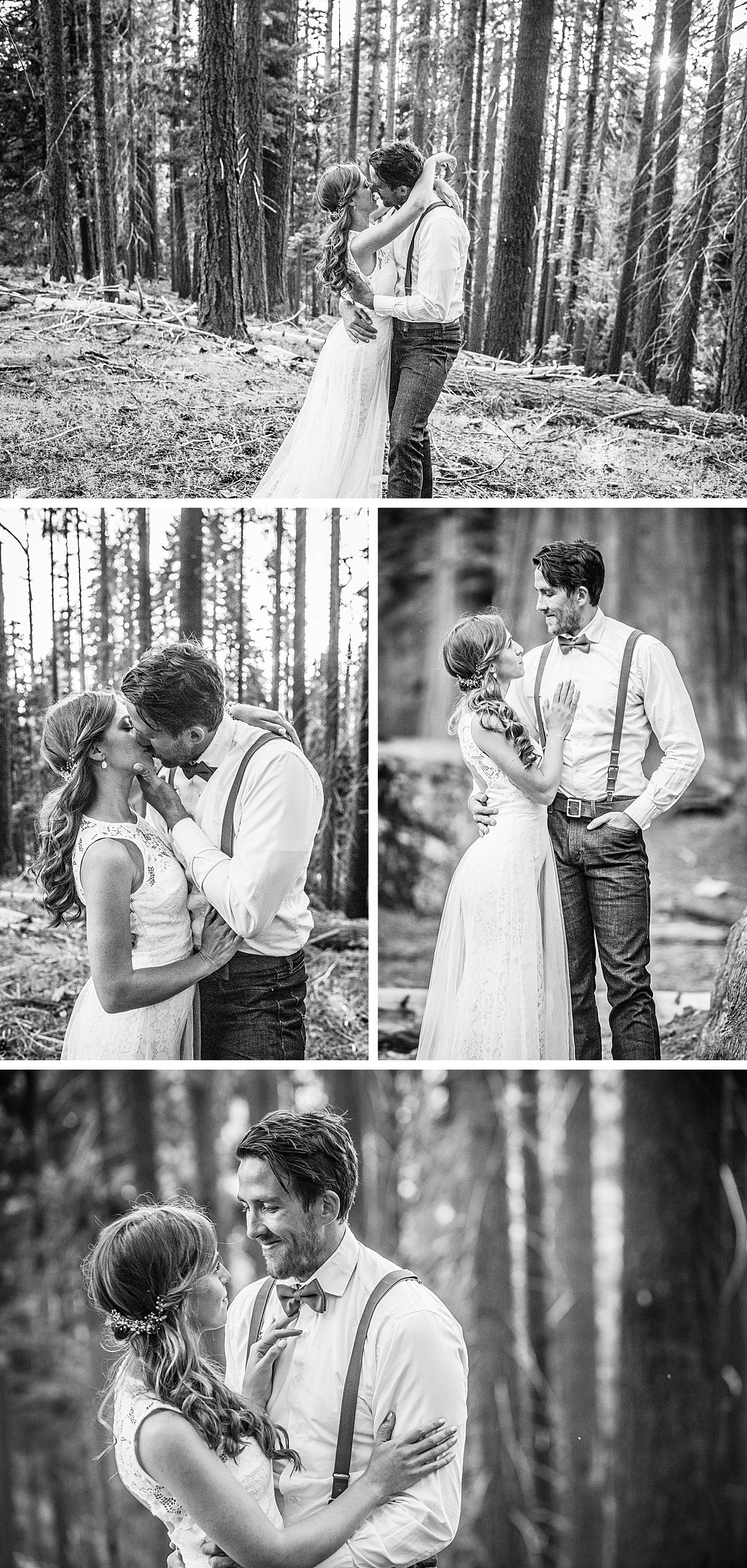sequoia national beetle rock wedding adventure destination