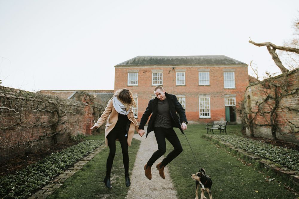 Calke Abbey Engagement shoot