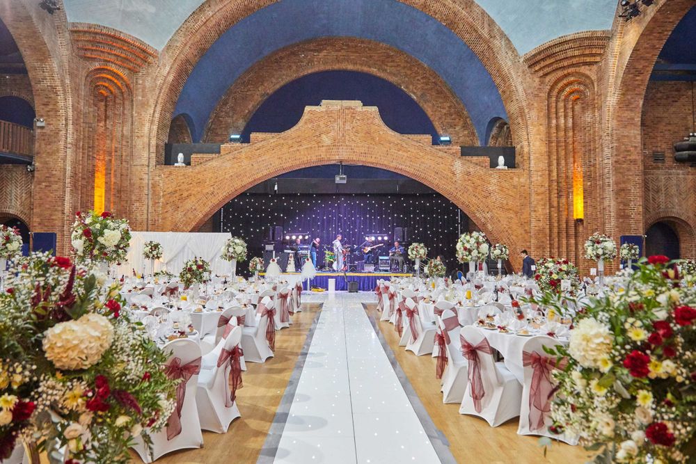 Kelham hall dressed for greek wedding