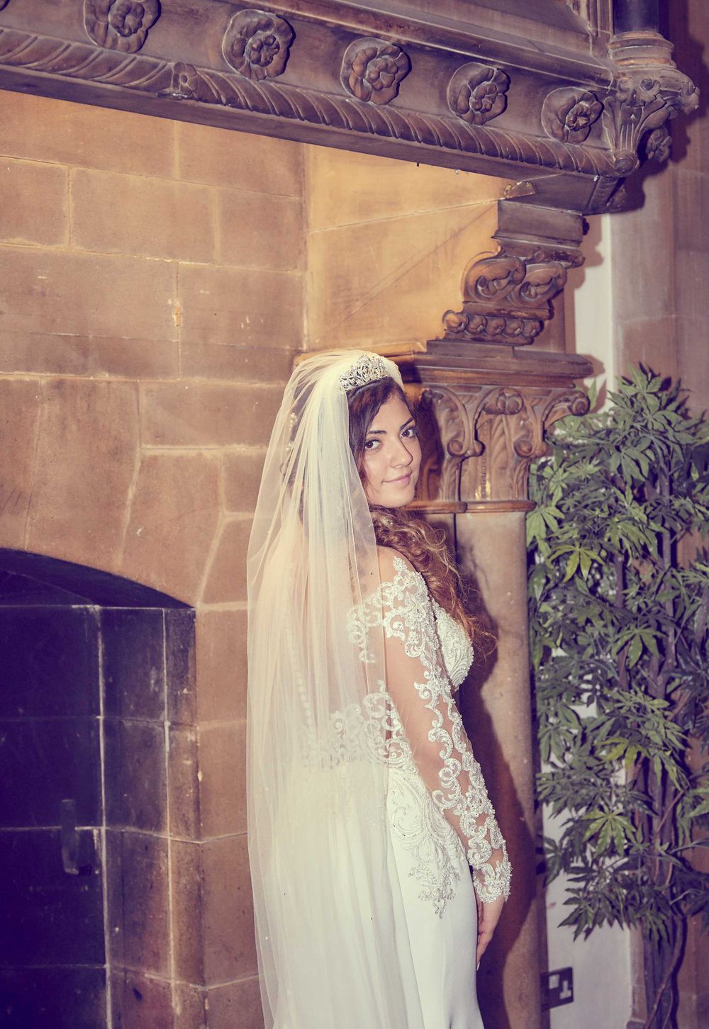 bride photo at kelham hall
