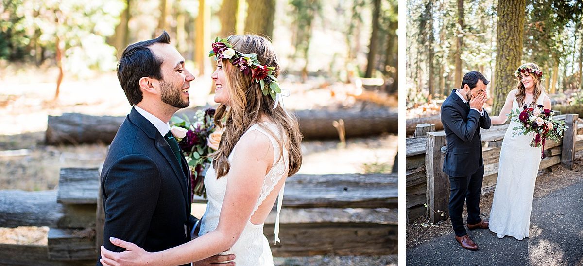 Sequoia National Park Central Valley California Three Rivers wedding