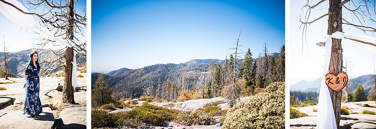 Sequoia National Park Central Valley California Three Rivers wedding
