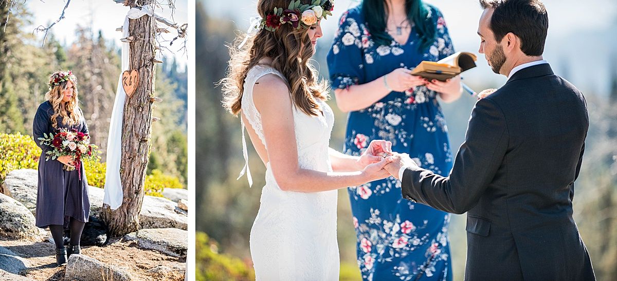 Sequoia National Park Central Valley California Three Rivers wedding