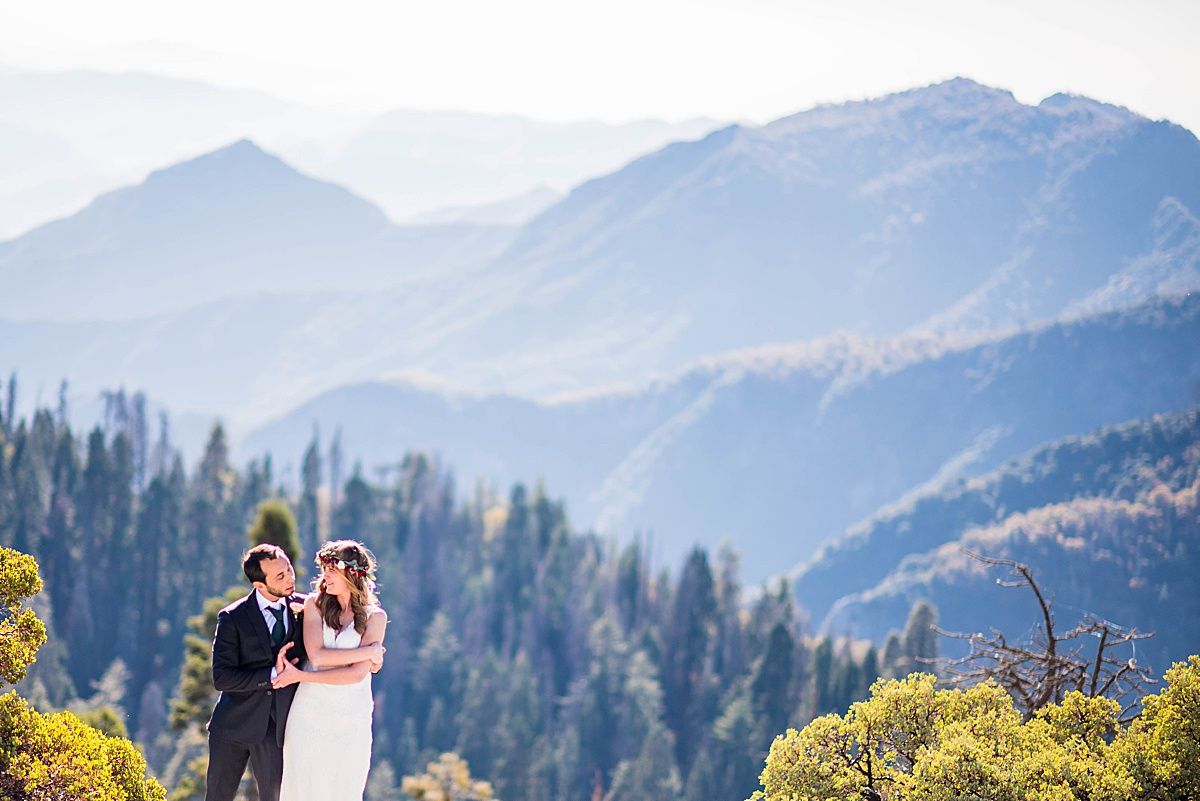 Sequoia National Park Central Valley California Three Rivers wedding