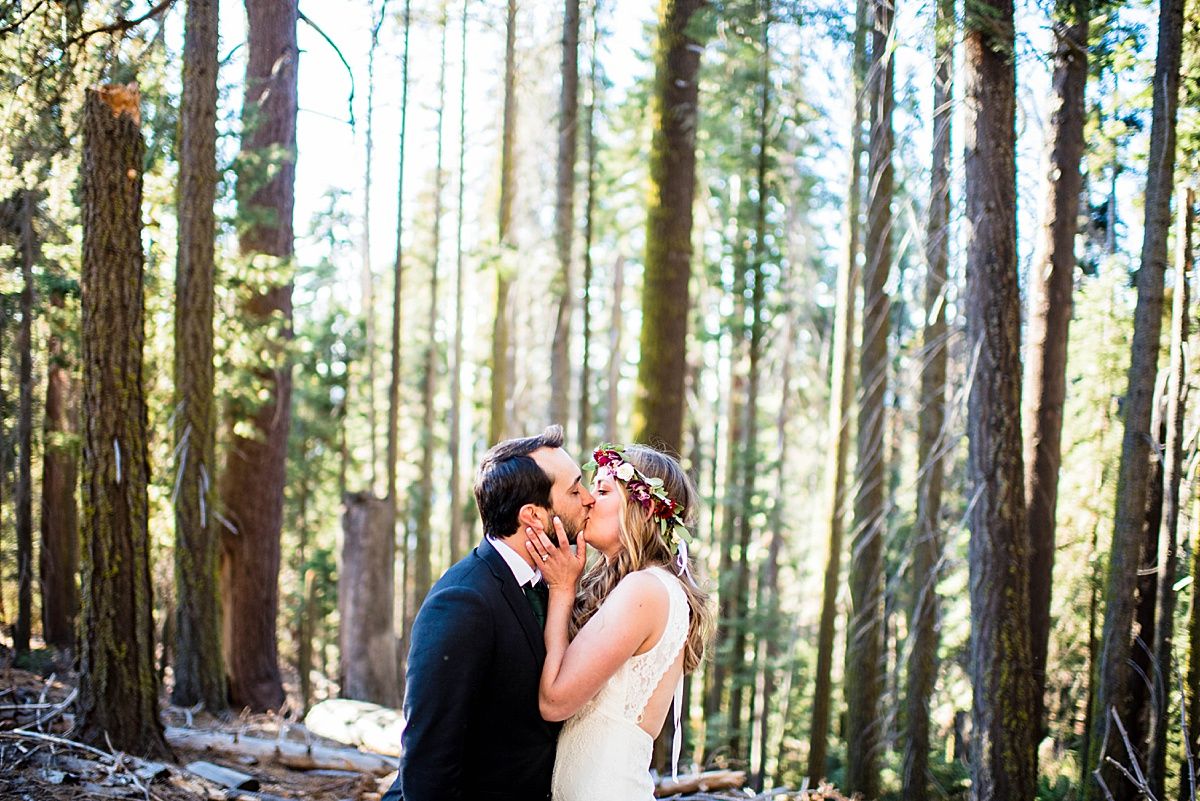 Sequoia National Park Central Valley California Three Rivers wedding