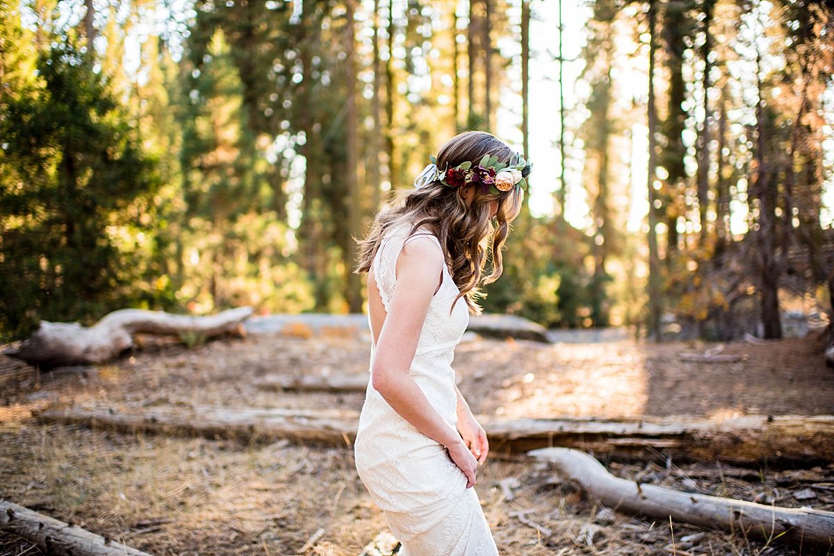 Sequoia National Park Central Valley California Three Rivers wedding