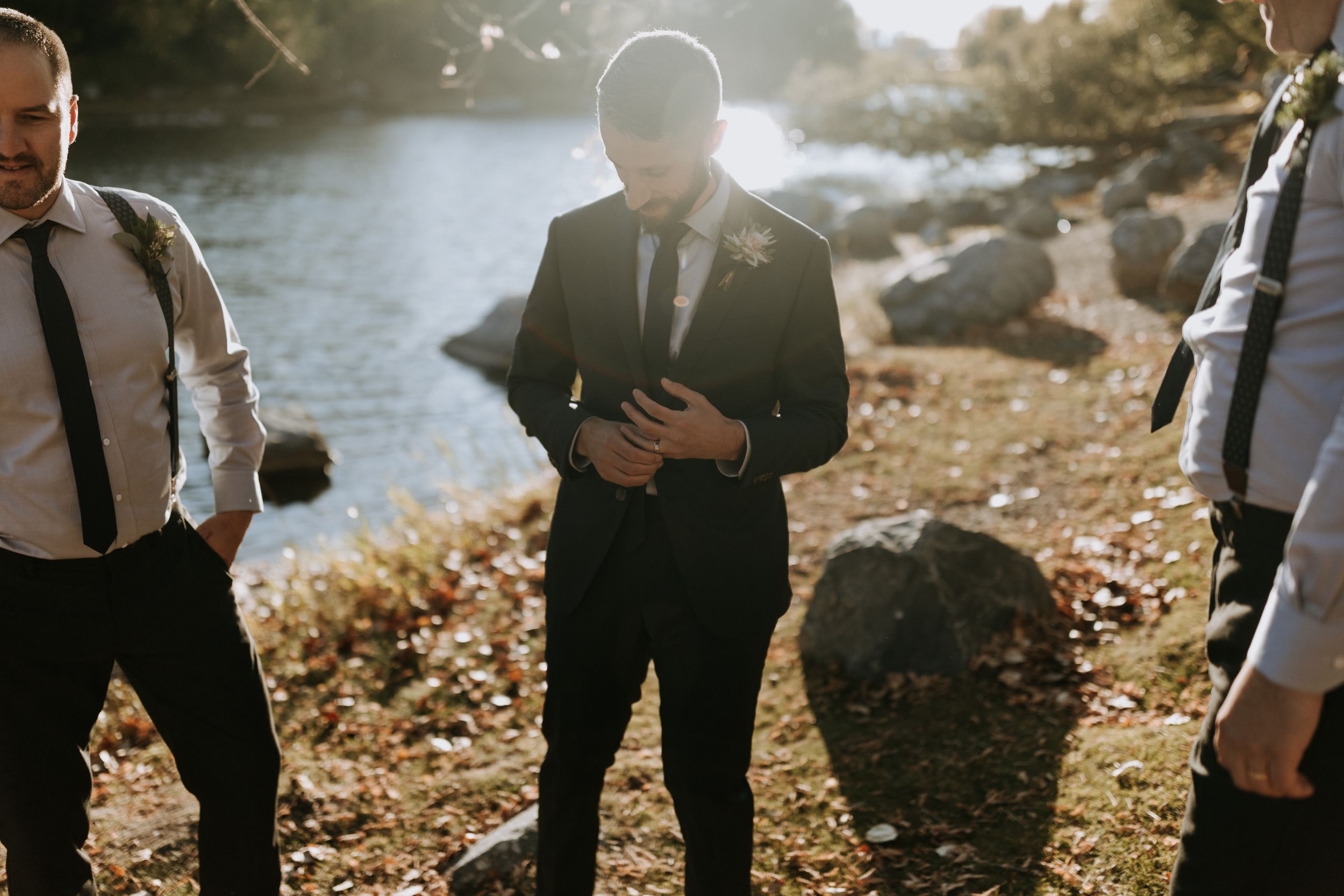 Wedding Photographer Princes Island Park Calgary