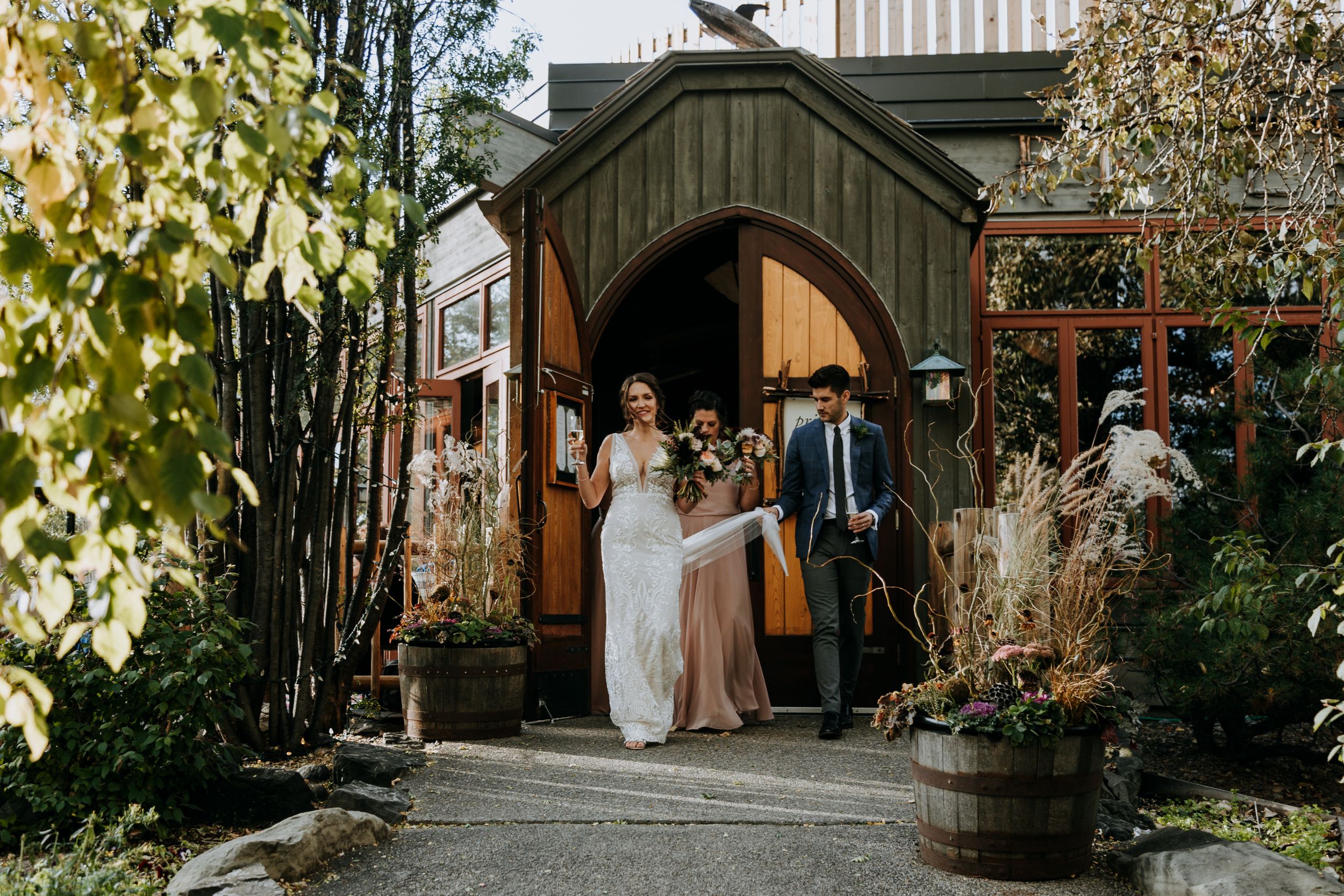 Wedding Photographer River Cafe Calgary