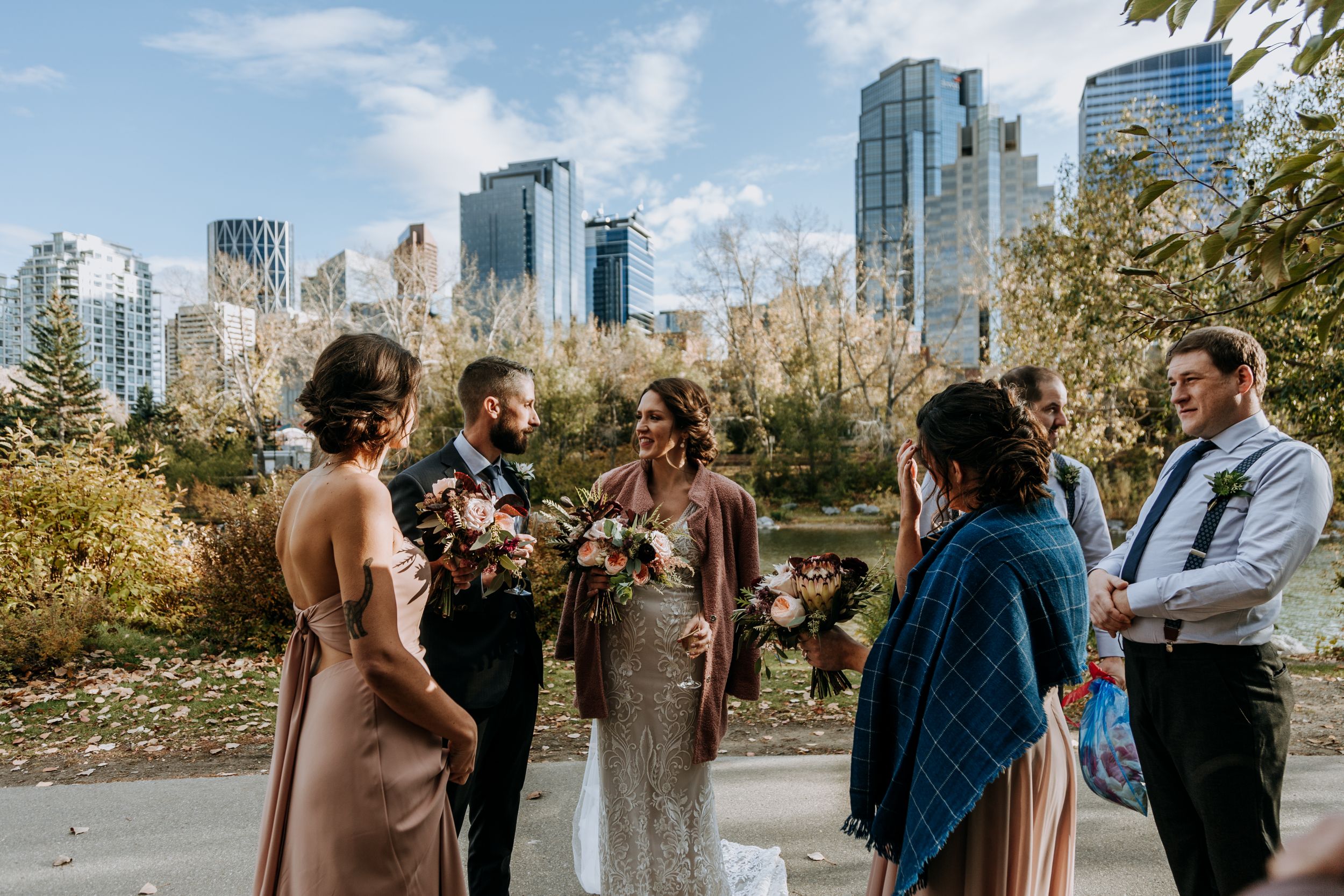 Wedding Photographer River Cafe Calgary