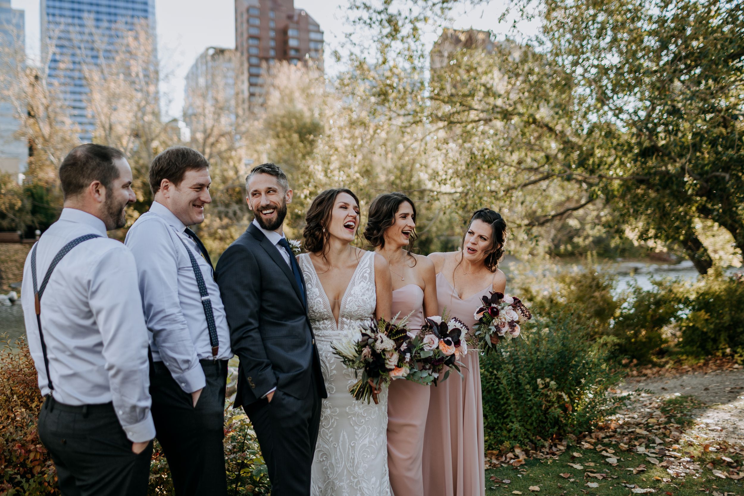 Wedding Photographer Princes Island Park Calgary