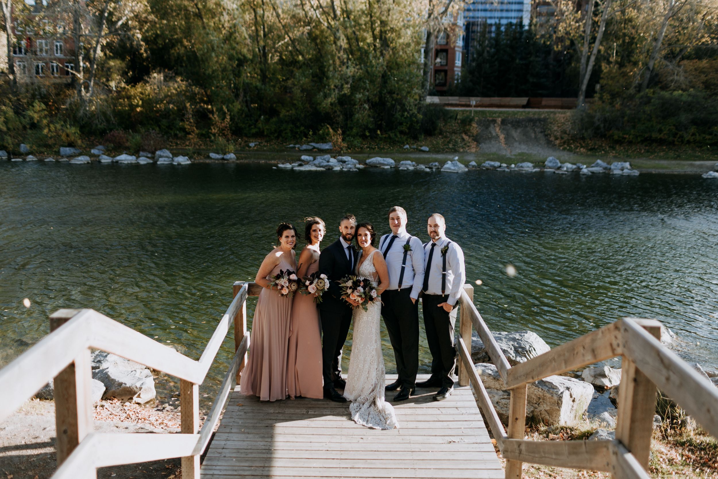 Wedding Photographer Princes Island Park Calgary