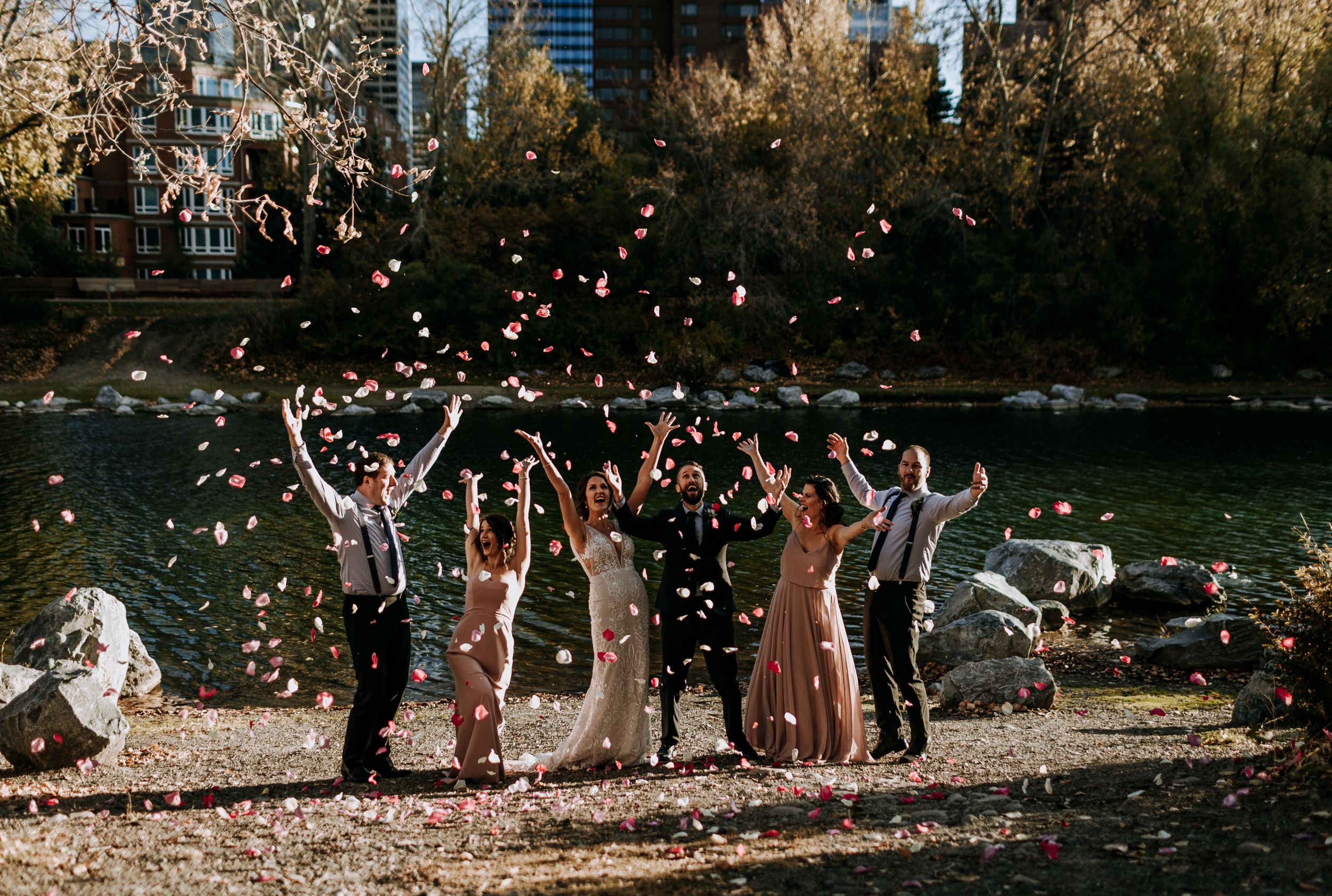 Calgary Wedding Photographer Princes Island Park