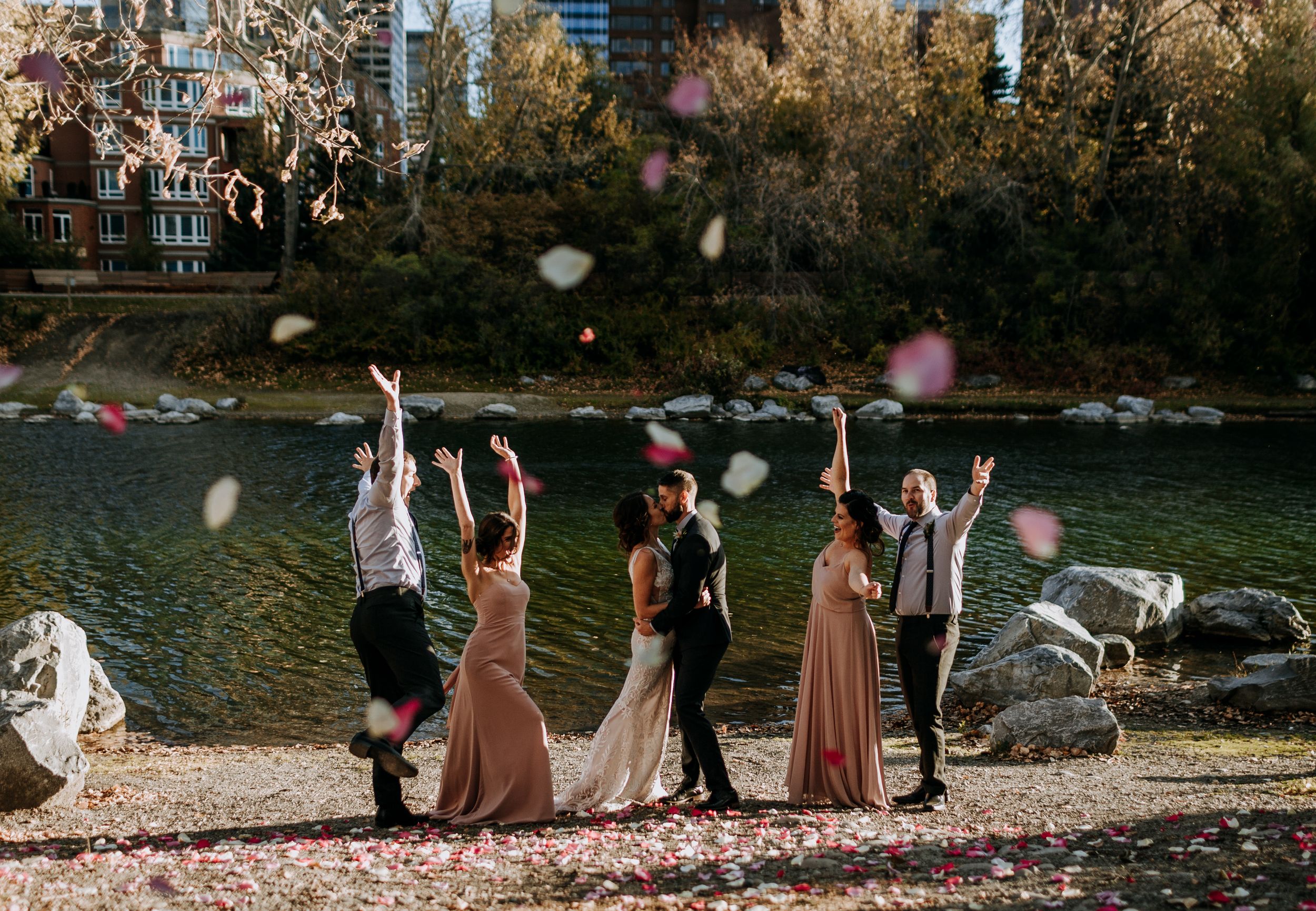 Calgary Wedding Photographer Princes Island Park