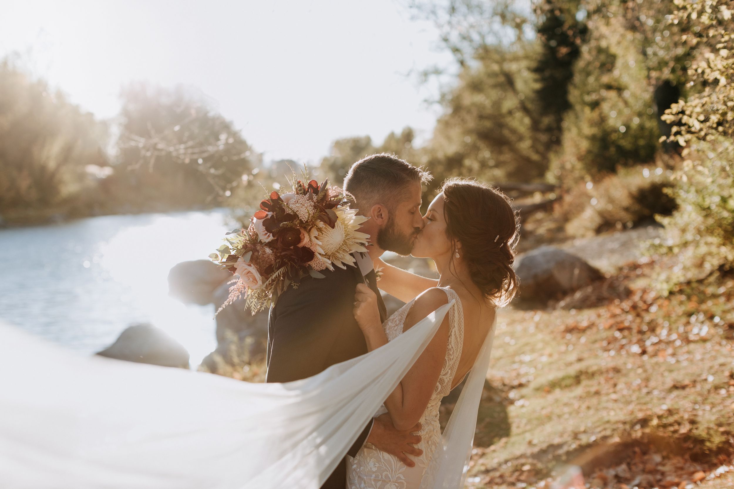 Wedding Photographer Princes Island Park Calgary