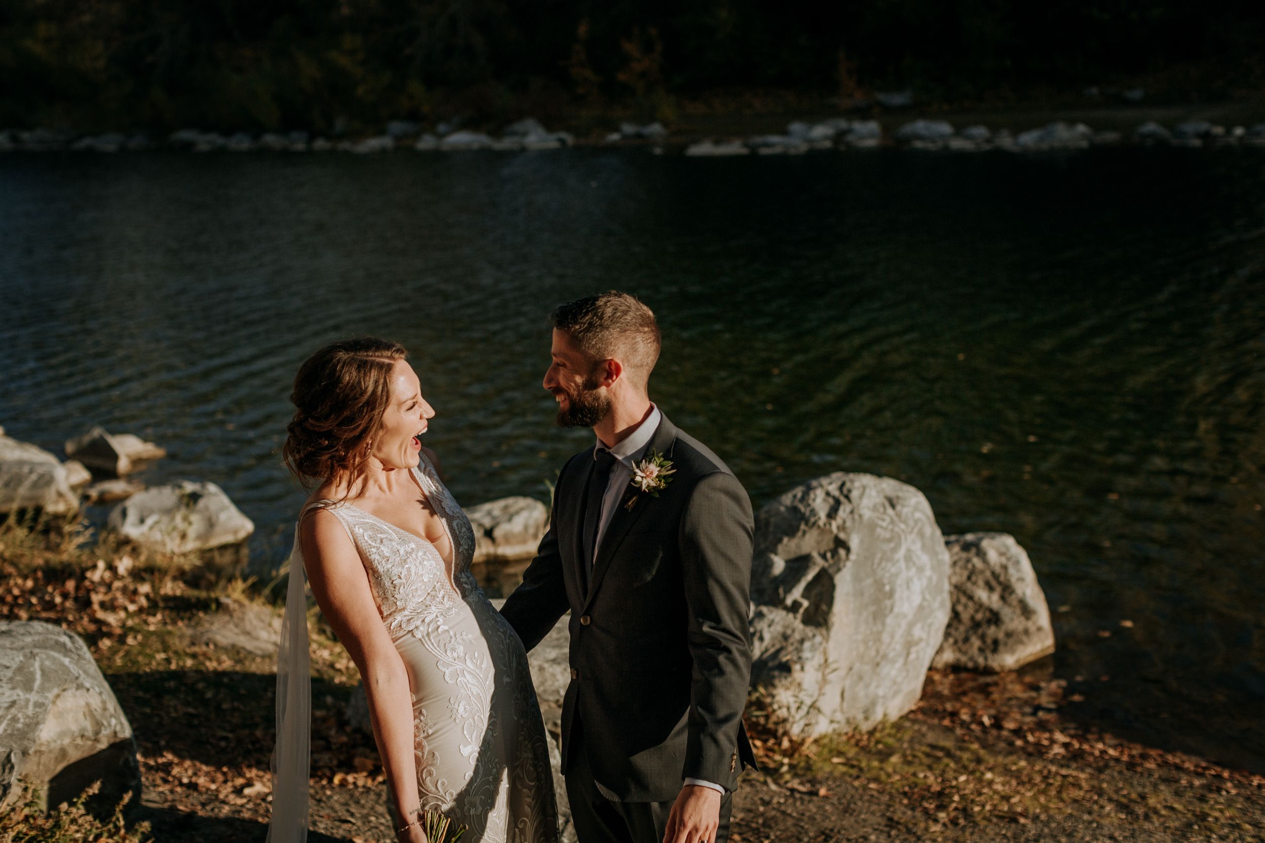 Wedding Photographer Princes Island Park Calgary