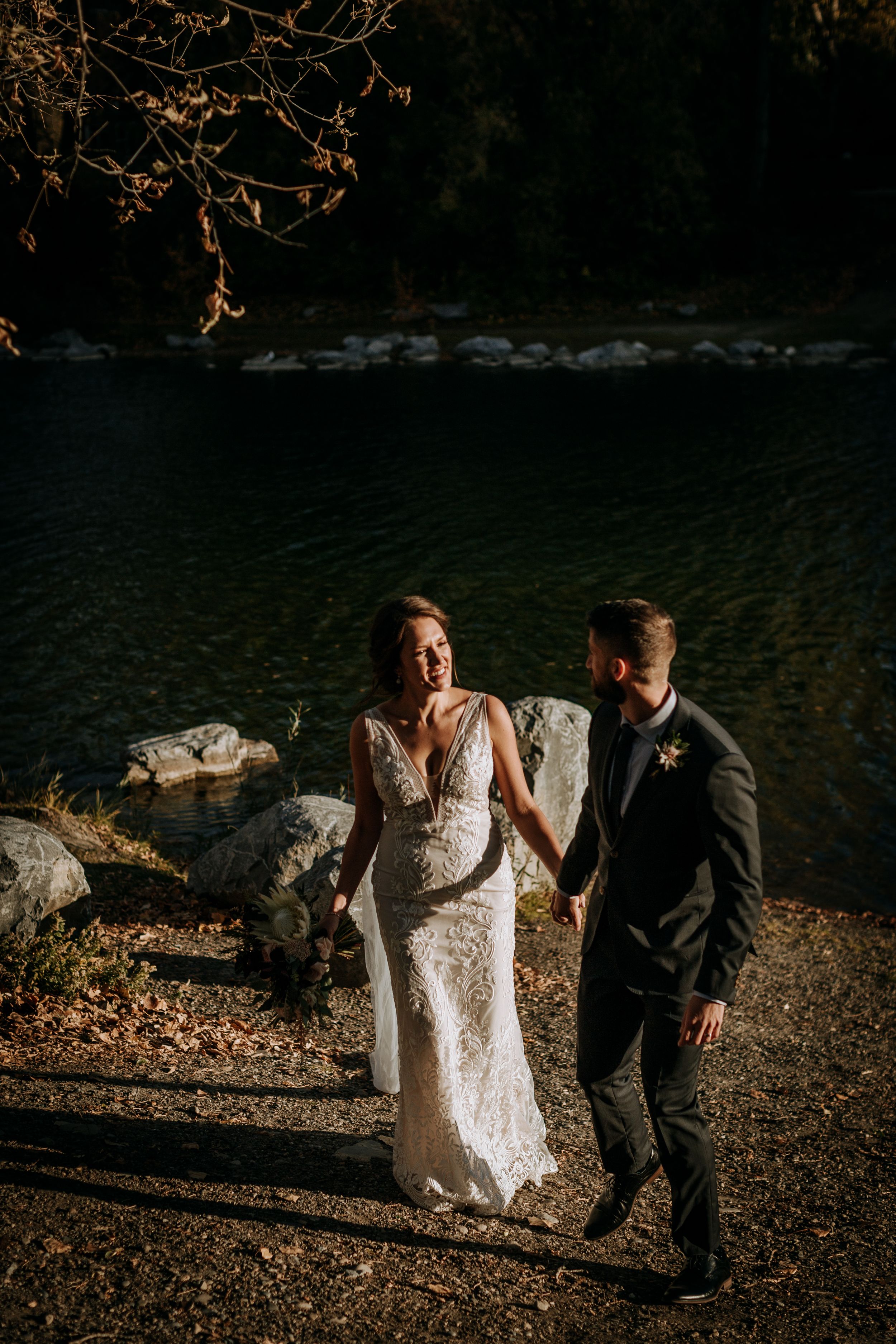 Wedding Photographer Princes Island Park Calgary